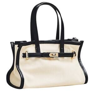 Anthropologie Canvas Mini Tote Bag NWT